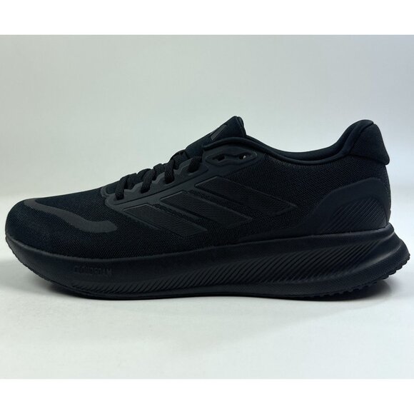 Adidas Runfalcon 5 Mens Black Shoes Sneakers Running Athletic IE8812 - Picture 6 of 9